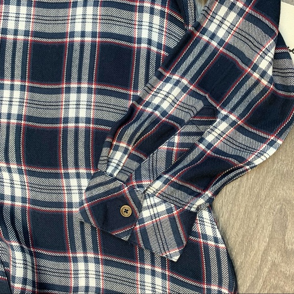 Ash & Ember Avalon Button Flannel Shirt Size L NWT - Picture 10 of 12